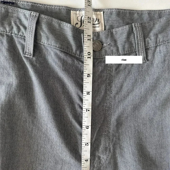 7 For All Mankind Shorts Mens 30 Grey Cargo Classic Fit Casual Preppy Summer - Picture 12 of 14